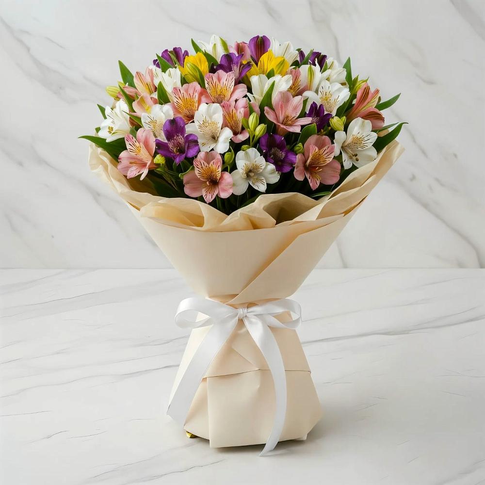 Букет цветов из: Альстромерии в Яранске