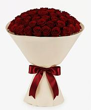 Букет 101 Бордовая роза Блэк Бакарра в Яранске