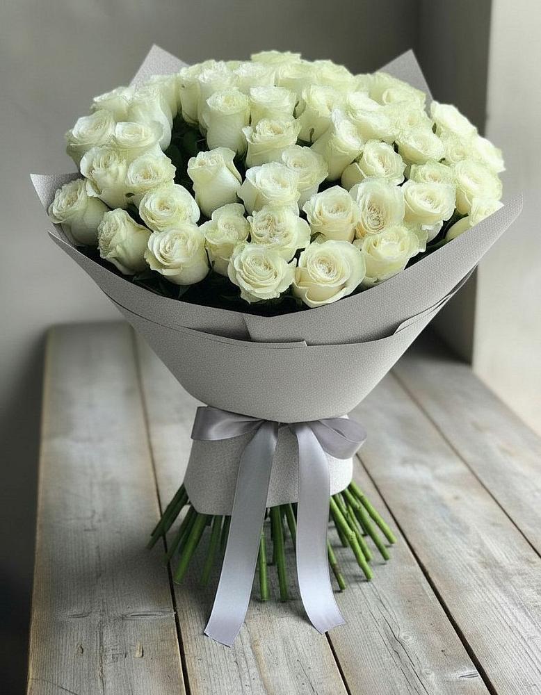 Букет 35 Белых роз в Яранске