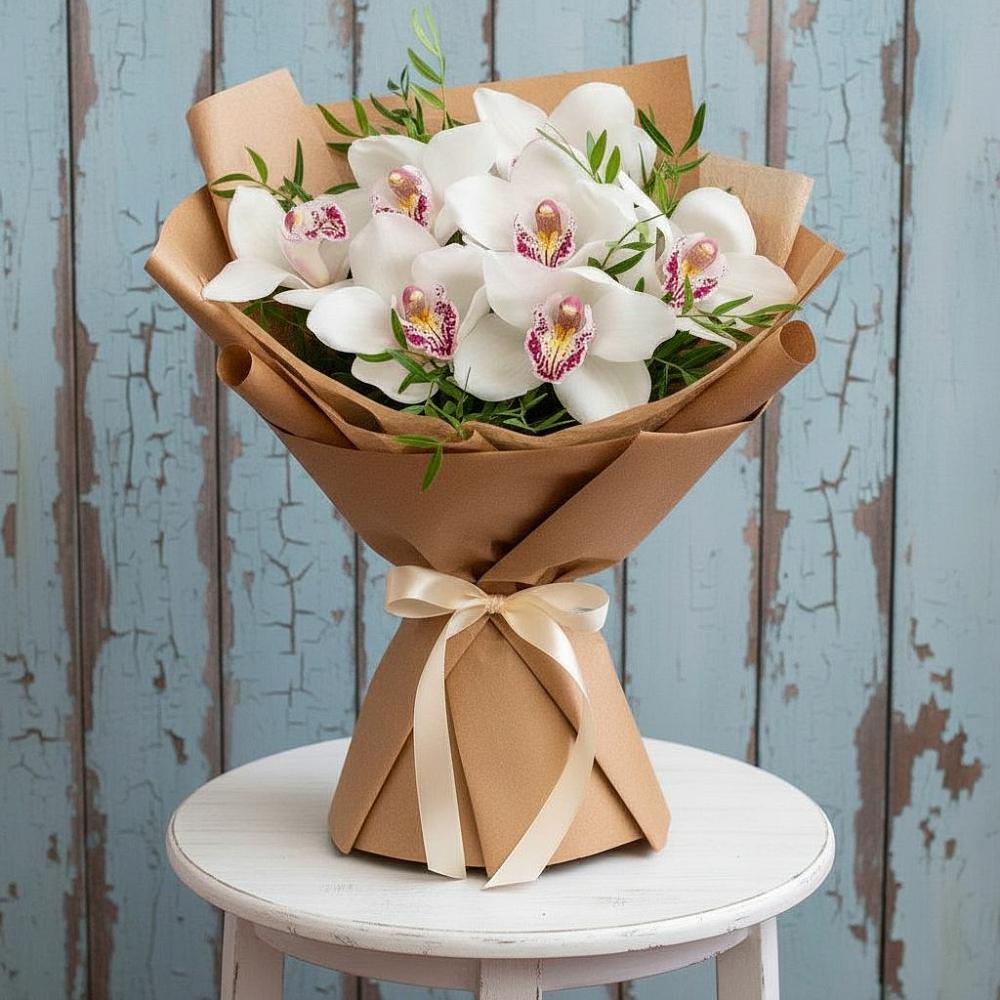 Букет цветов из: Орхидеи и Розы в Яранске