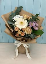 Букет цветов из:  Герберы и Хризантемы в Яранске