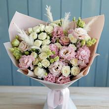 Букет цветов из:  Альстромерии и Розы в Яранске